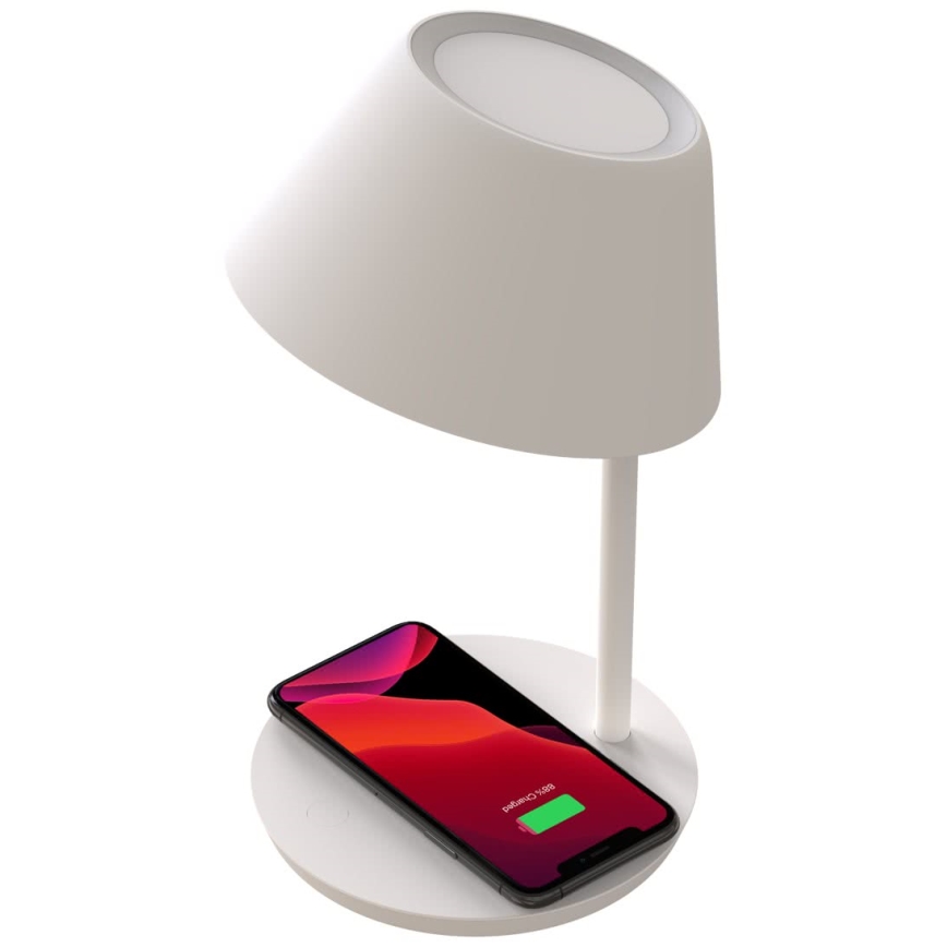 Yeelight - Himmennettävä LED-pöytävalaisin langattomalla latauksella Staria Bedside Lamp Pro LED/20W/230V Wi-Fi