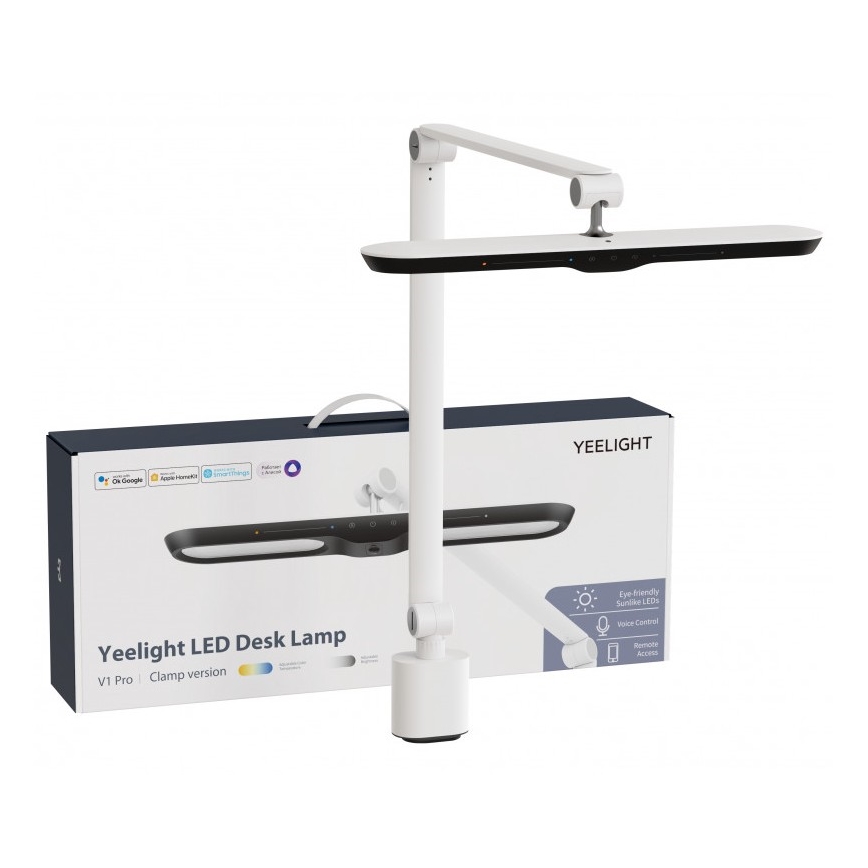 Yeelight - LED-himmennettävä lamppu kiinnikkeellä ja anturilla LED / 12W / 230V Wi-Fi Ra90
