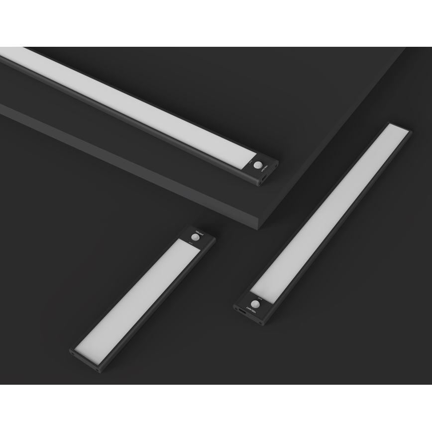 Yeelight - LED Himmennettävä ladattava huonekaluvalaistus anturilla LED/1,8W/1100 mAh 4000K 20 cm musta