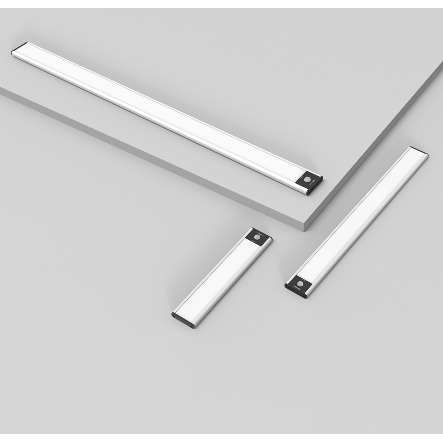 Yeelight - LED Himmennettävä ladattava huonekaluvalaistus anturilla LED/1,8W/1100 mAh 4000K 20 cm hopea