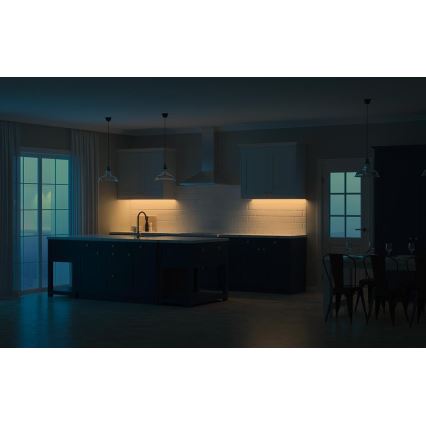 Yeelight - LED Himmennettävä ladattava huonekaluvalaistus anturilla LED/2,4W/2200 mAh 2700K 60 cm musta