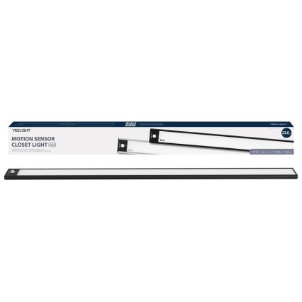 Yeelight - LED Himmennettävä ladattava huonekaluvalaistus anturilla LED/2,4W/2200 mAh 2700K 60 cm musta