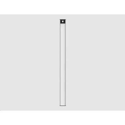 Yeelight - LED Himmennettävä ladattava huonekaluvalaistus anturilla LED/2,4W/2200 mAh 2700K 60 cm hopea