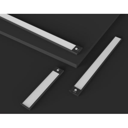 Yeelight - LED Himmennettävä ladattava huonekaluvalaistus anturilla LED/2,4W/2200 mAh 4000K 60 cm musta