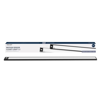 Yeelight - LED Himmennettävä ladattava huonekaluvalaistus anturilla LED/2,4W/2200 mAh 4000K 60 cm musta