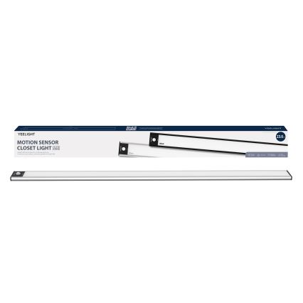 Yeelight - LED Himmennettävä ladattava huonekaluvalaistus anturilla LED/2,4W/2200 mAh 4000K 60 cm hopea