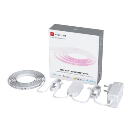 Yeelight - LED RGB himmennettävä nauha LED / 7,5W / 230V Wi-Fi 2 m