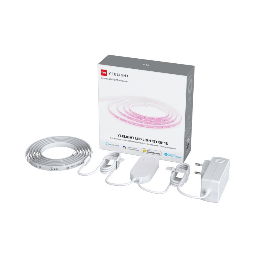 Yeelight - LED RGB himmennettävä nauha LED / 7,5W / 230V Wi-Fi 2 m
