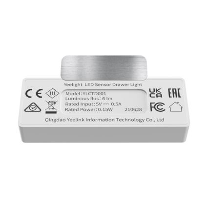 Yeelight - SETTI 4x LED Huonekalujen anturivalaistus LED/0,15W/5V 2700K