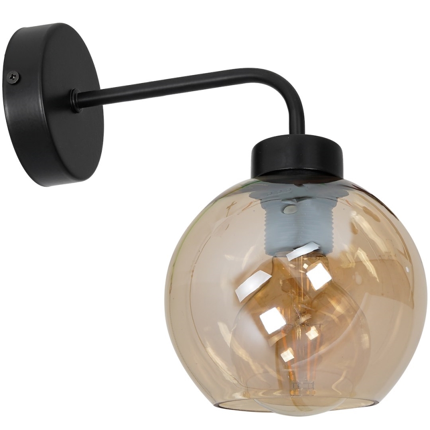 Yleiskäyttöinen vaihtolasi SOFIA E27, halkaisija 20 cm, savunvärinen beige