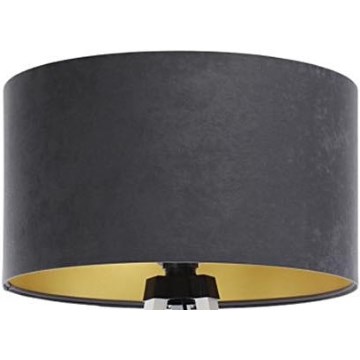 Yleiskäyttöinen varjostin STANDART E27, halkaisija 45 cm, harmaa/kulta