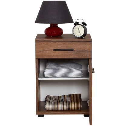 Yöpöytä 57x40 cm ruskea