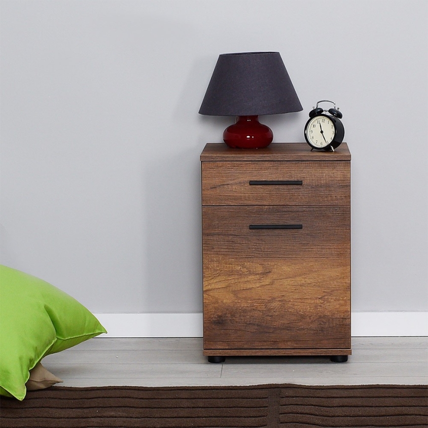 Yöpöytä 57x40 cm ruskea