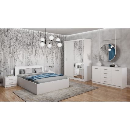 Yöpöytä TOD valkoinen