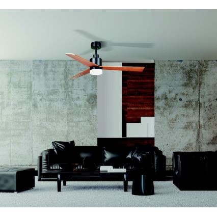 Zambelis 19135 - LED Kattotuuletin LED/15W/230V 3000/4000/6000K + kauko-ohjaus