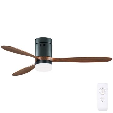 Zambelis 19144 - LED Kattotuuletin LED/15W/230V 3000/4000/6000K + kauko-ohjaus