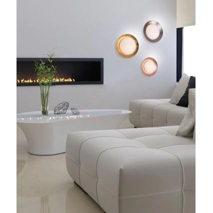 Zambelis 1959 - LED-kattovalaisin LED/28W/230V halkaisija 50 cm kupari