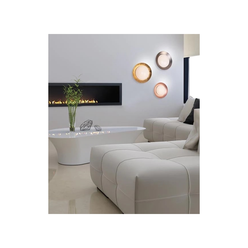 Zambelis 1959 - LED-kattovalaisin LED/28W/230V halkaisija 50 cm kupari