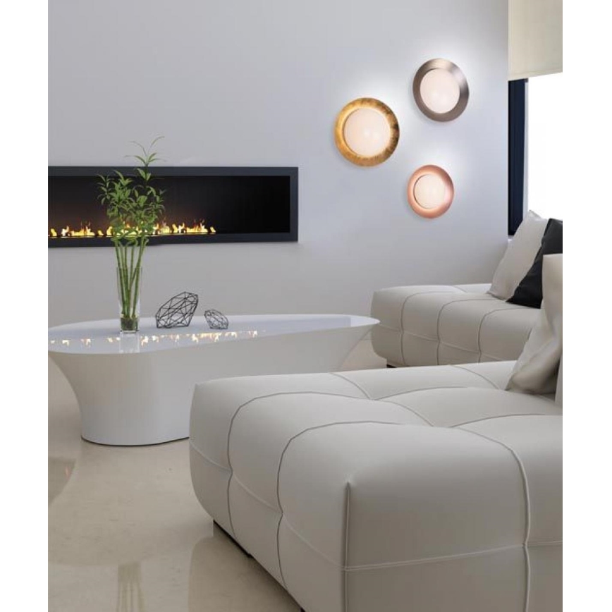 Zambelis 1962 - LED-kattovalaisin LED/28W/230V halkaisija 50 cm kulta