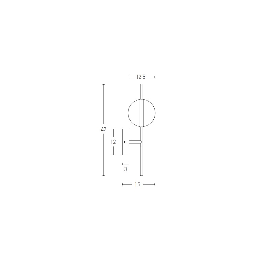 Zambelis 2003 - LED-seinävalaisin LED/8W/230V