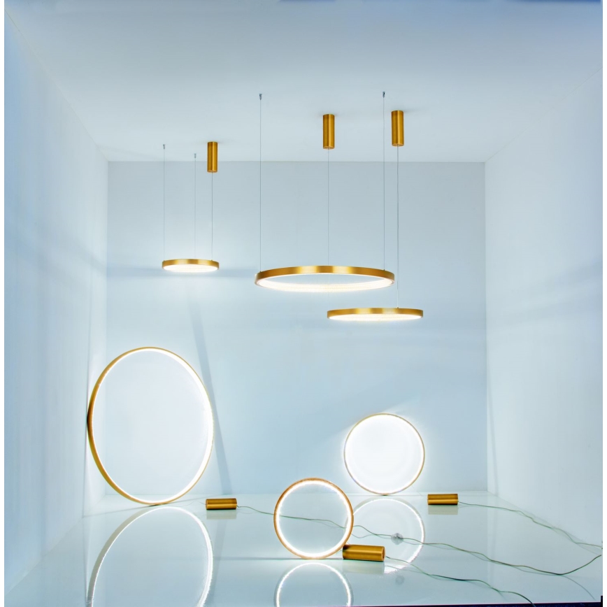 Zambelis 2005 - Himmennettävä LED-kattokruunu johdossa LED/25W/230V kulta