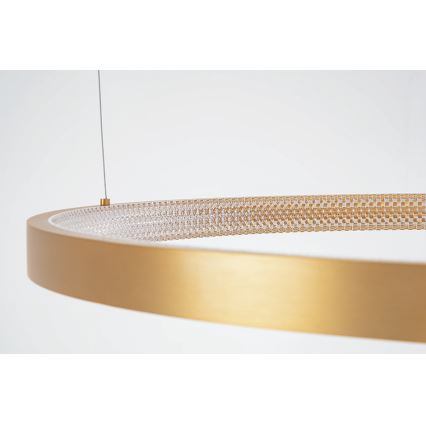 Zambelis 2005 - Himmennettävä LED-kattokruunu johdossa LED/25W/230V kulta