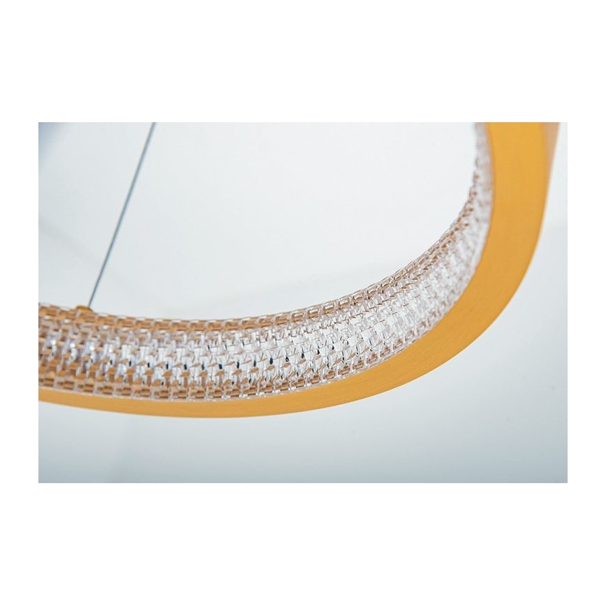 Zambelis 2006 - Himmennettävä LED-kattokruunu johdossa LED/36W/230V kulta