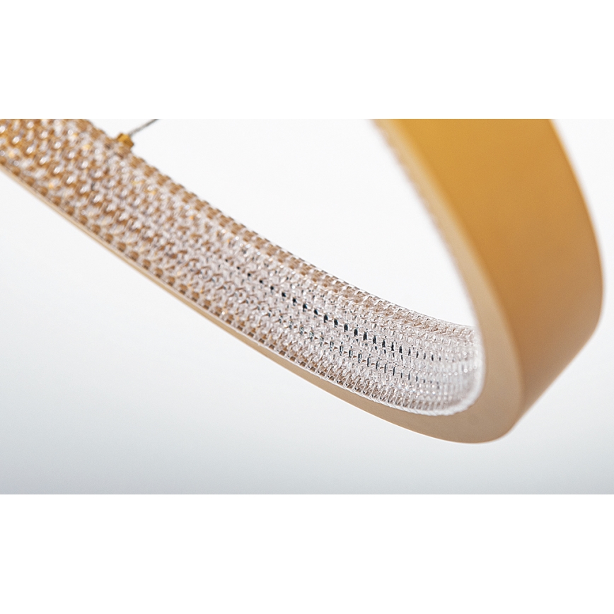 Zambelis 2007 - Himmennettävä LED-kattokruunu johdossa LED/50W/230V kulta