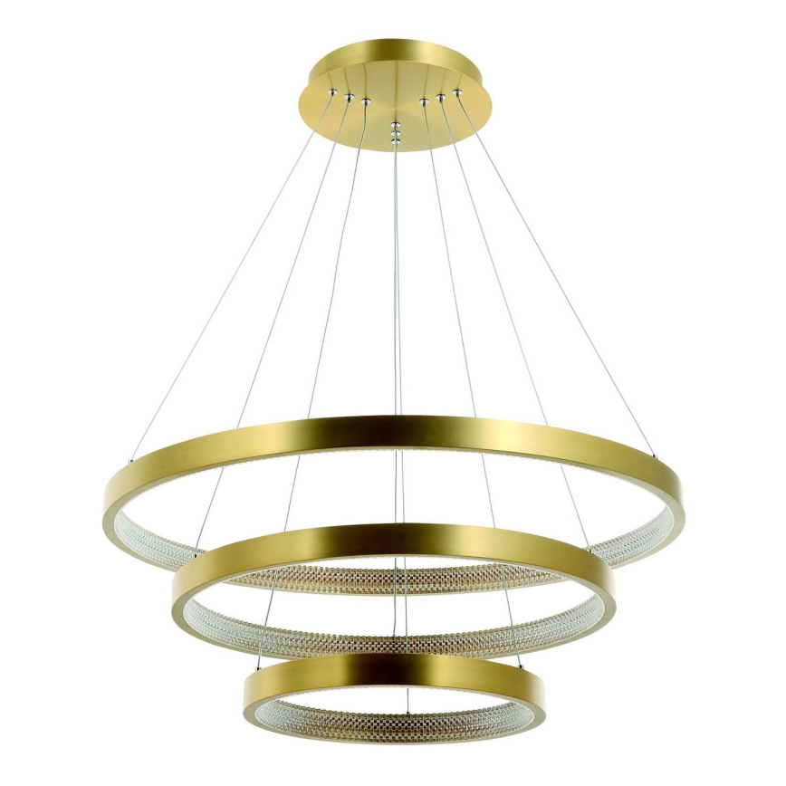 Zambelis 2009 - Himmennettävä LED-kattokruunu johdossa LED/112W/230V kulta