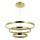 Zambelis 2009 - Himmennettävä LED-kattokruunu johdossa LED/112W/230V kulta
