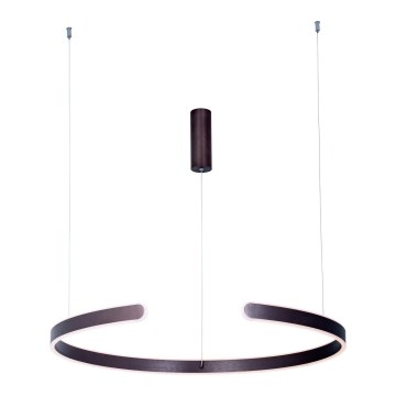 Zambelis 2013 - Himmennettävä LED-kattokruunu johdossa LED/40W/230V ruskea