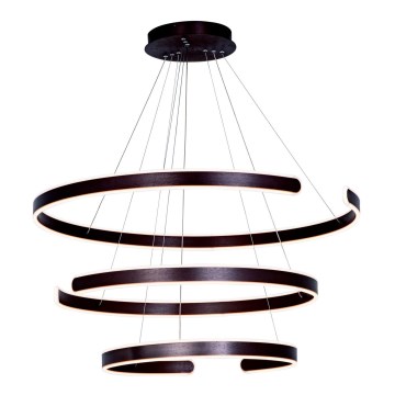 Zambelis 2015 - Himmennettävä LED-kattokruunu johdossa LED/120W/230V ruskea