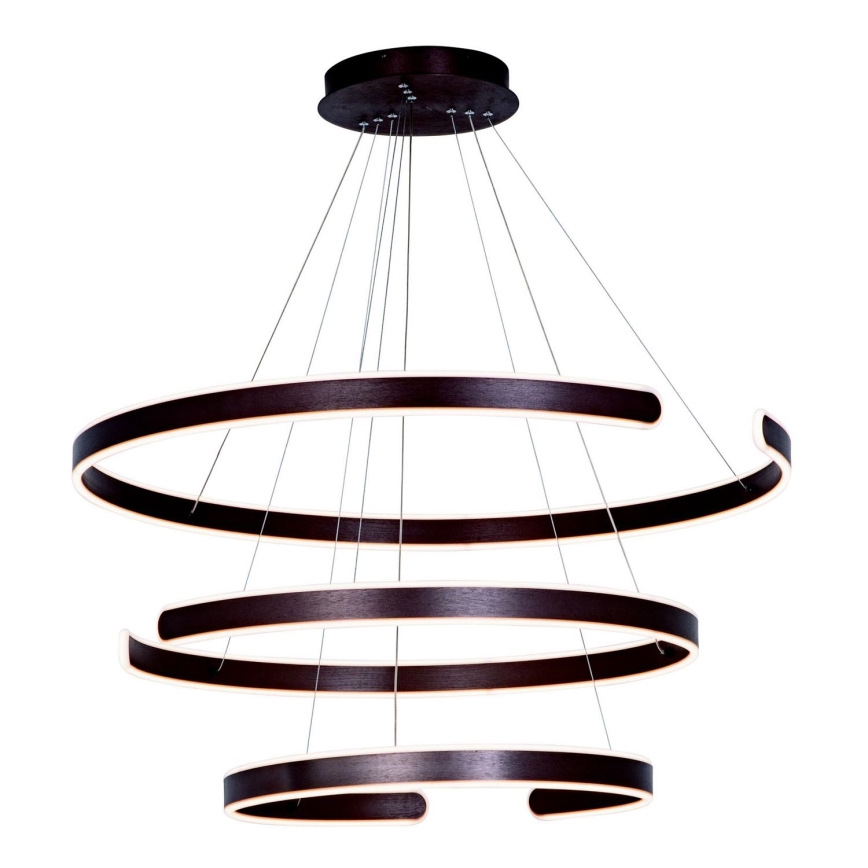 Zambelis 2015 - Himmennettävä LED-kattokruunu johdossa LED/120W/230V ruskea