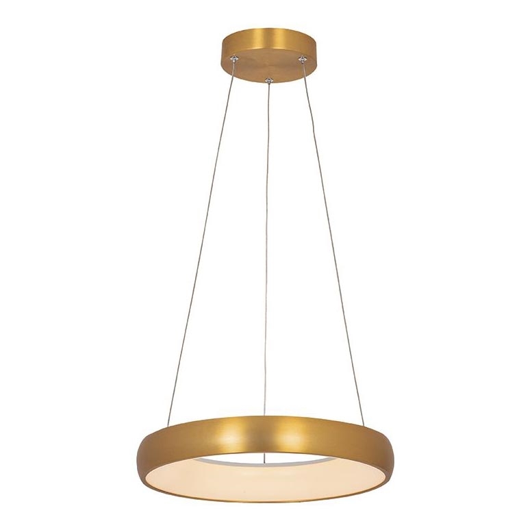 Zambelis 2046 - Himmennettävä LED-kattokruunu johdossa LED/30W/230V halkaisija 40 cm kulta