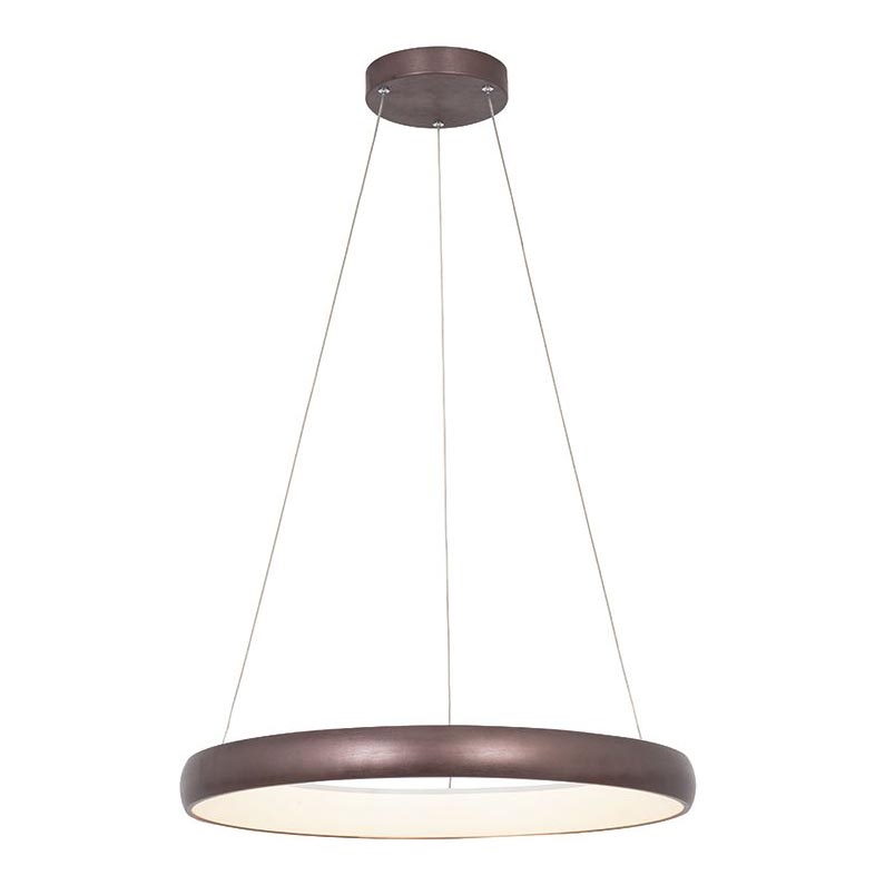 Zambelis 2055 - Himmennettävä LED-kattokruunu johdossa LED/50W/230V halkaisija 60 cm ruskea