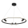 Zambelis 22013 - Himmennettävä LED-kattokruunu johdossa LED/59W/230V halkaisija 79 cm musta