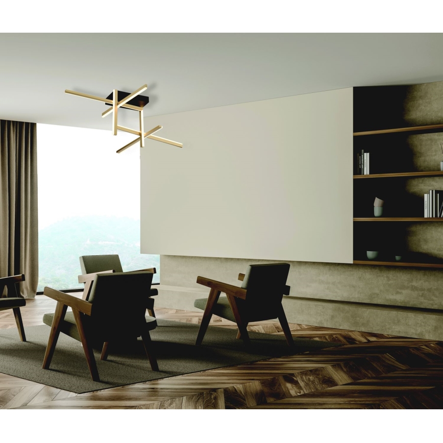 Zambelis 22026 - LED-himmennyskattokruunu LED/46W/230V kulta