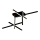 Zambelis 22027 - LED-himmennyskattokruunu LED/46W/230V musta