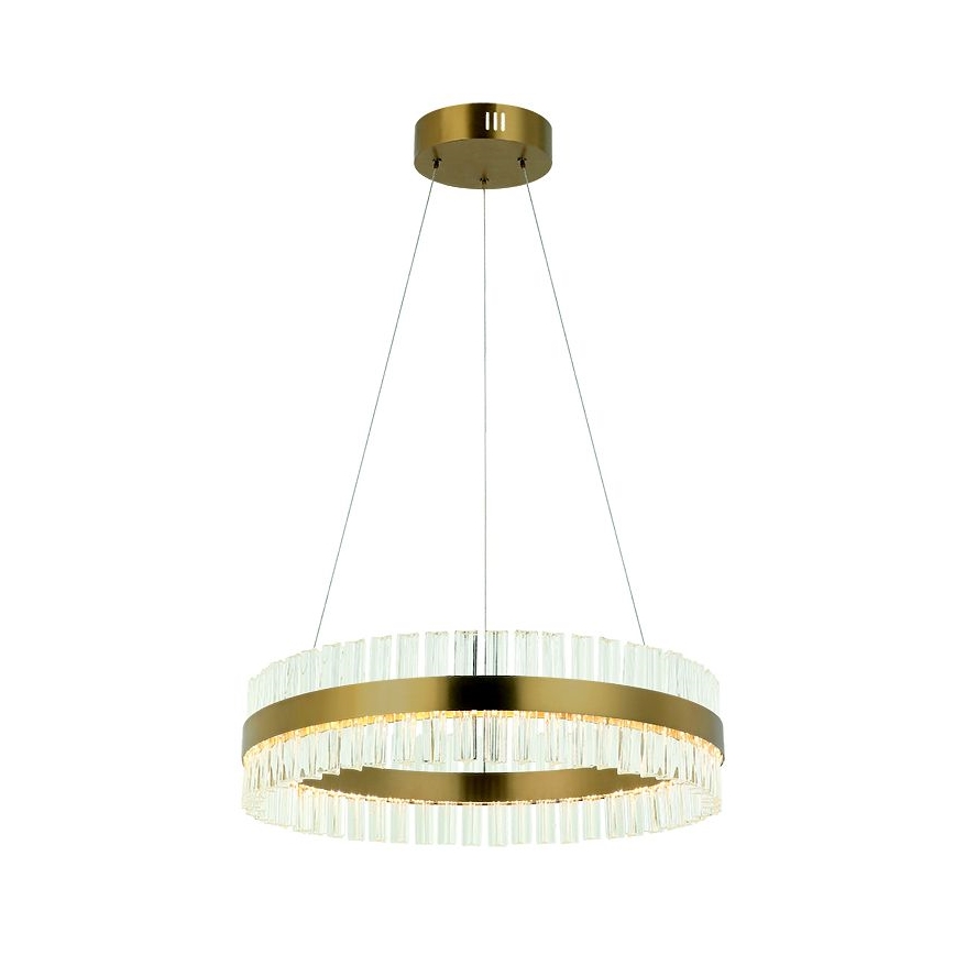 Zambelis 22039 - Himmennettävä LED-kattokruunu johdossa LED/56W/230V kulta