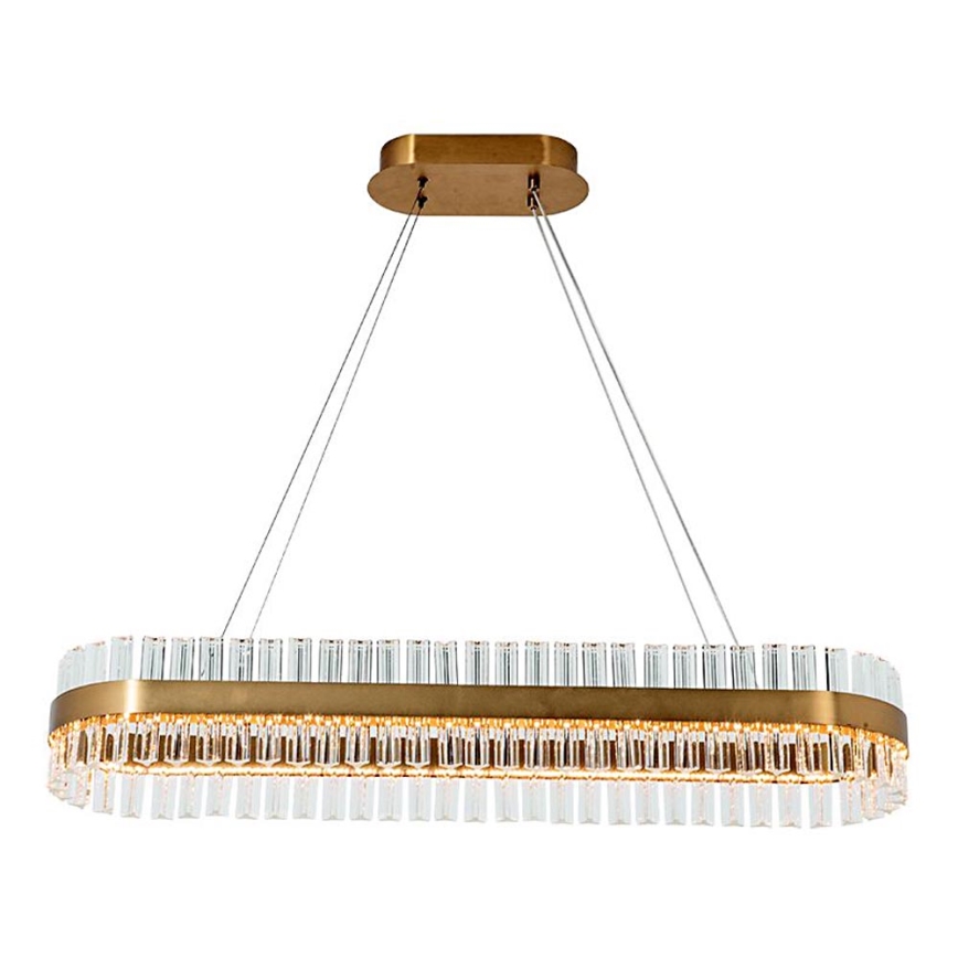 Zambelis 22041 - Himmennettävä LED-kattokruunu johdossa LED/68W/230V kulta