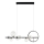 Zambelis 22063 - LED himmennettävä kattokruunu johdolla LED/14W + 7xG9/7W/230V