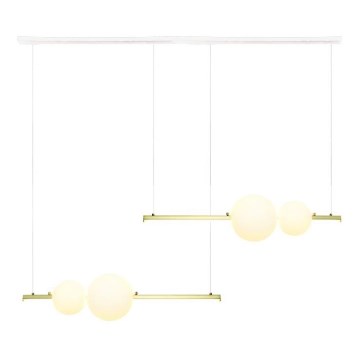 Zambelis 22235 - Himmennettävä LED-kattokruunu johdossa LED/22W/230V kulta