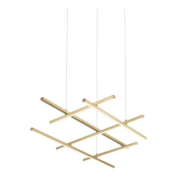 Zambelis 22243 - Himmennettävä LED-kattokruunu johdossa LED/80W/230V kulta