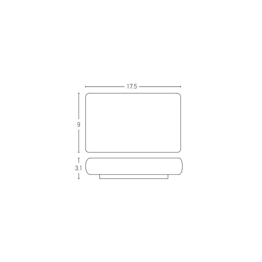 Zambelis E239 - LED-ulkoseinävalaisin 2xLED/6W/230V IP65 antrasiitti