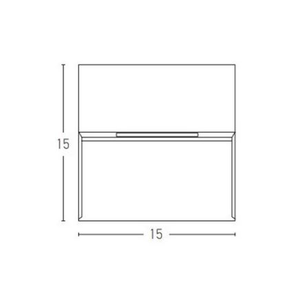 Zambelis E241-G - LED-ulkoportaikkovalaisimet LED/6W/230V IP65 antrasiitti