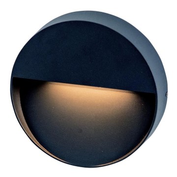 Zambelis E242-G - LED-ulkoportaikkovalaisimet LED/6W/230V IP65 antrasiitti