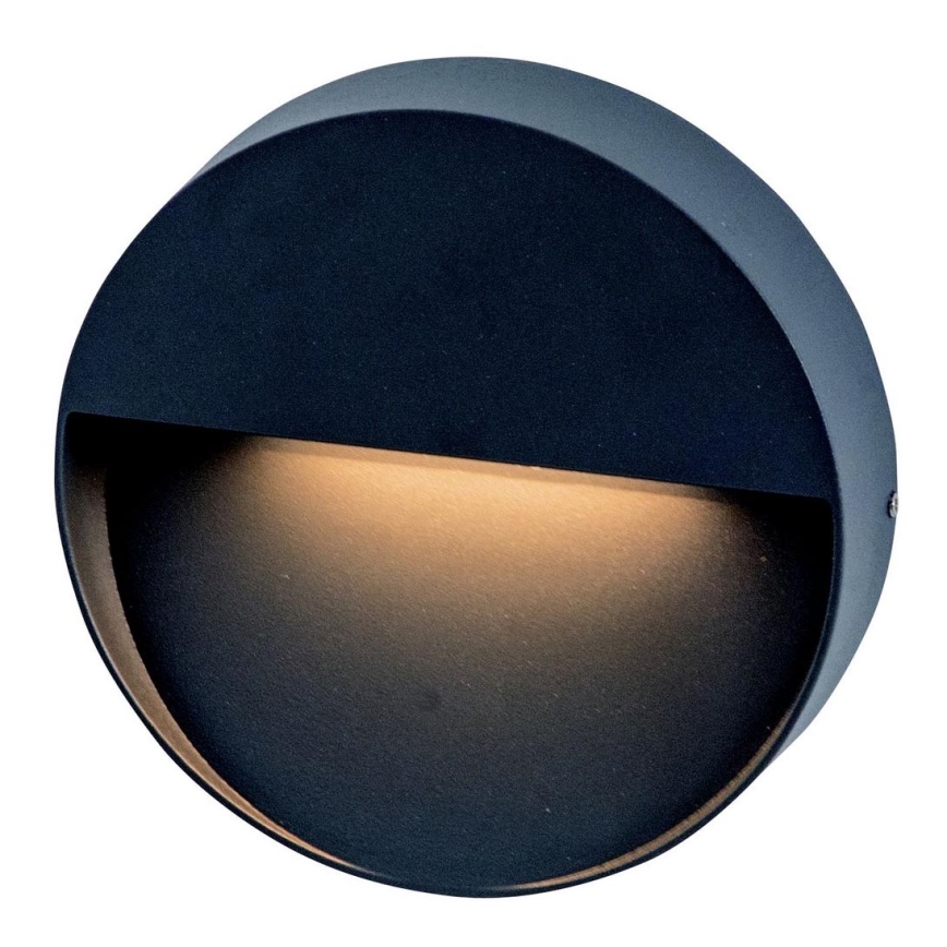 Zambelis E242-G - LED-ulkoportaikkovalaisimet LED/6W/230V IP65 antrasiitti