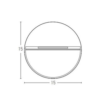 Zambelis E242-G - LED-ulkoportaikkovalaisimet LED/6W/230V IP65 antrasiitti