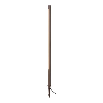Zambelis E280 - LED-ulkolamppu LED/15W/230V IP65 ruskea