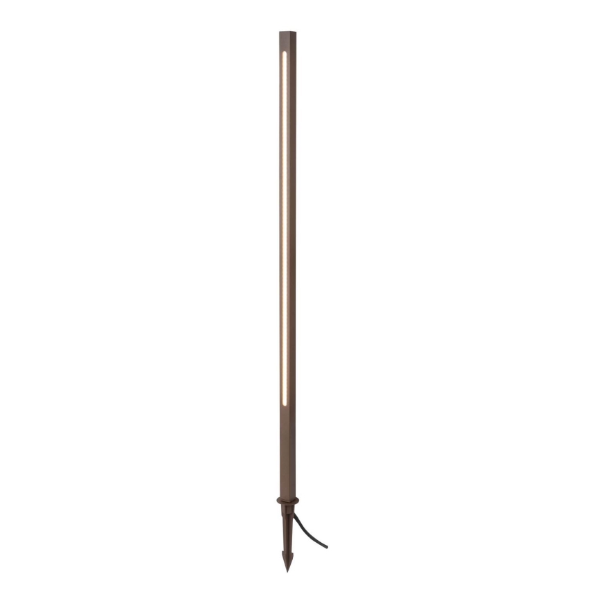 Zambelis E280 - LED-ulkolamppu LED/15W/230V IP65 ruskea